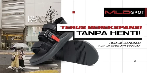 Go International, Hijack Sandals Buka Store di Shibuya PARCO